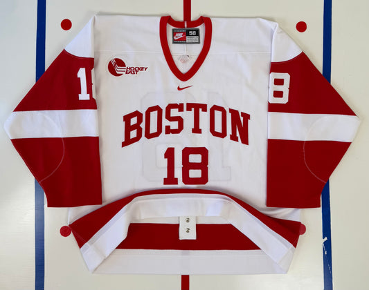 Boston University Terriers Dan Cavanaugh 2000-2001 College Hockey Jersey (58/XXXL)