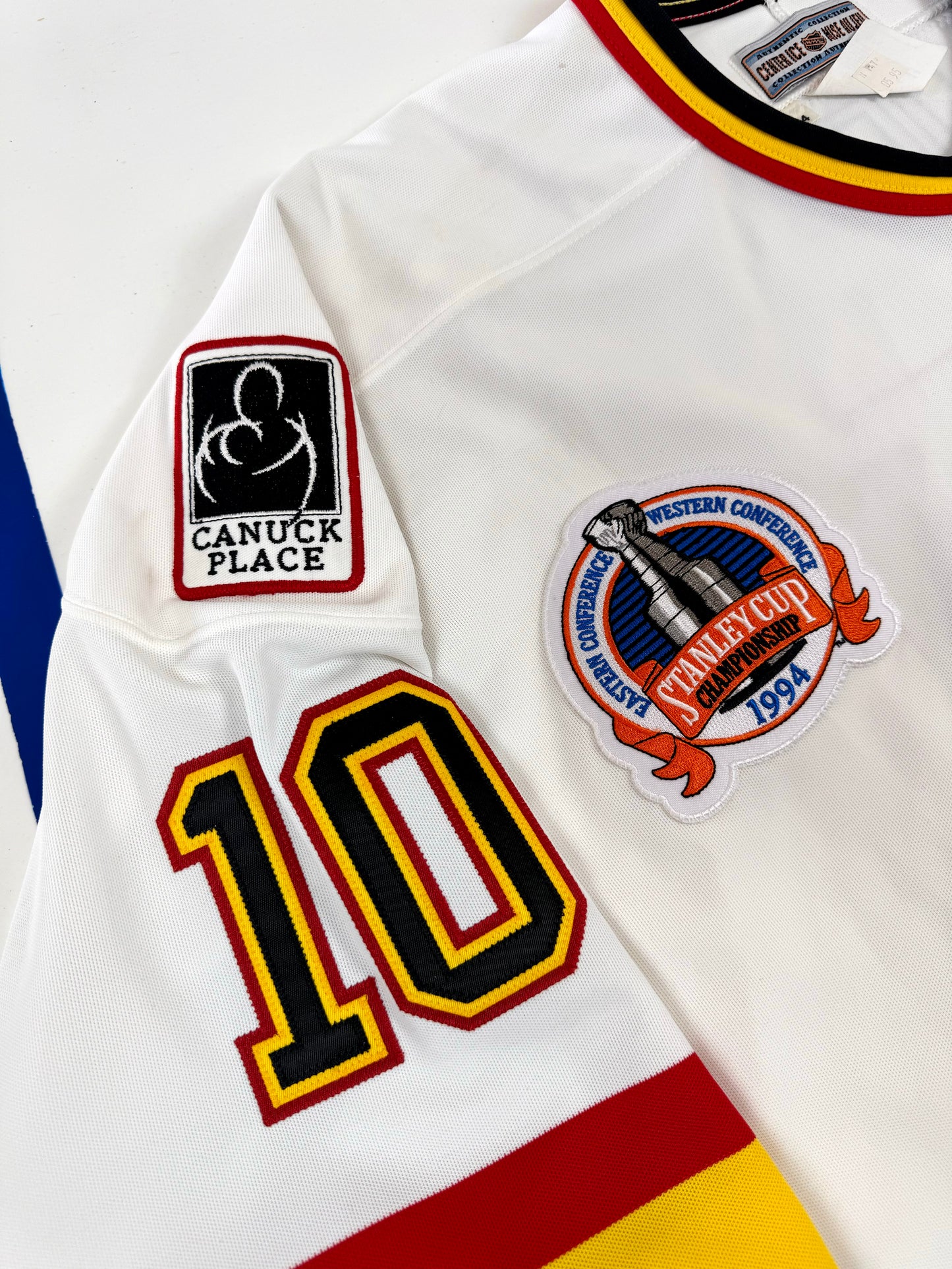 Vancouver Canucks Pavel Bure 1994 Stanley Cup Finals NHL Hockey Jersey (54/XXL)