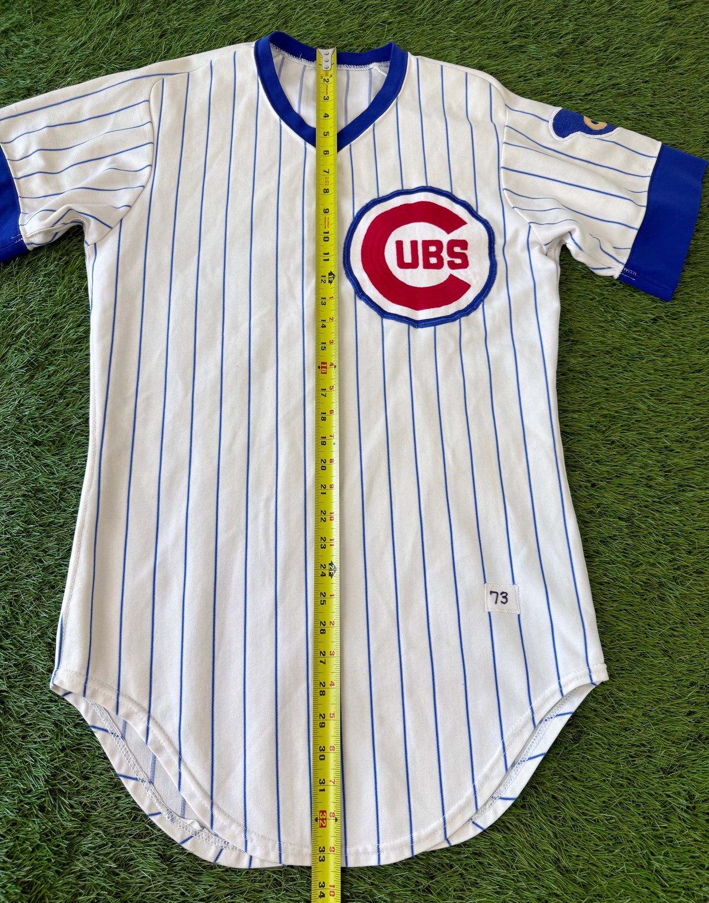 Chicago Cubs Adrian Garrett 1973 Game Worn MLB Baseball Jersey (40/Medium)