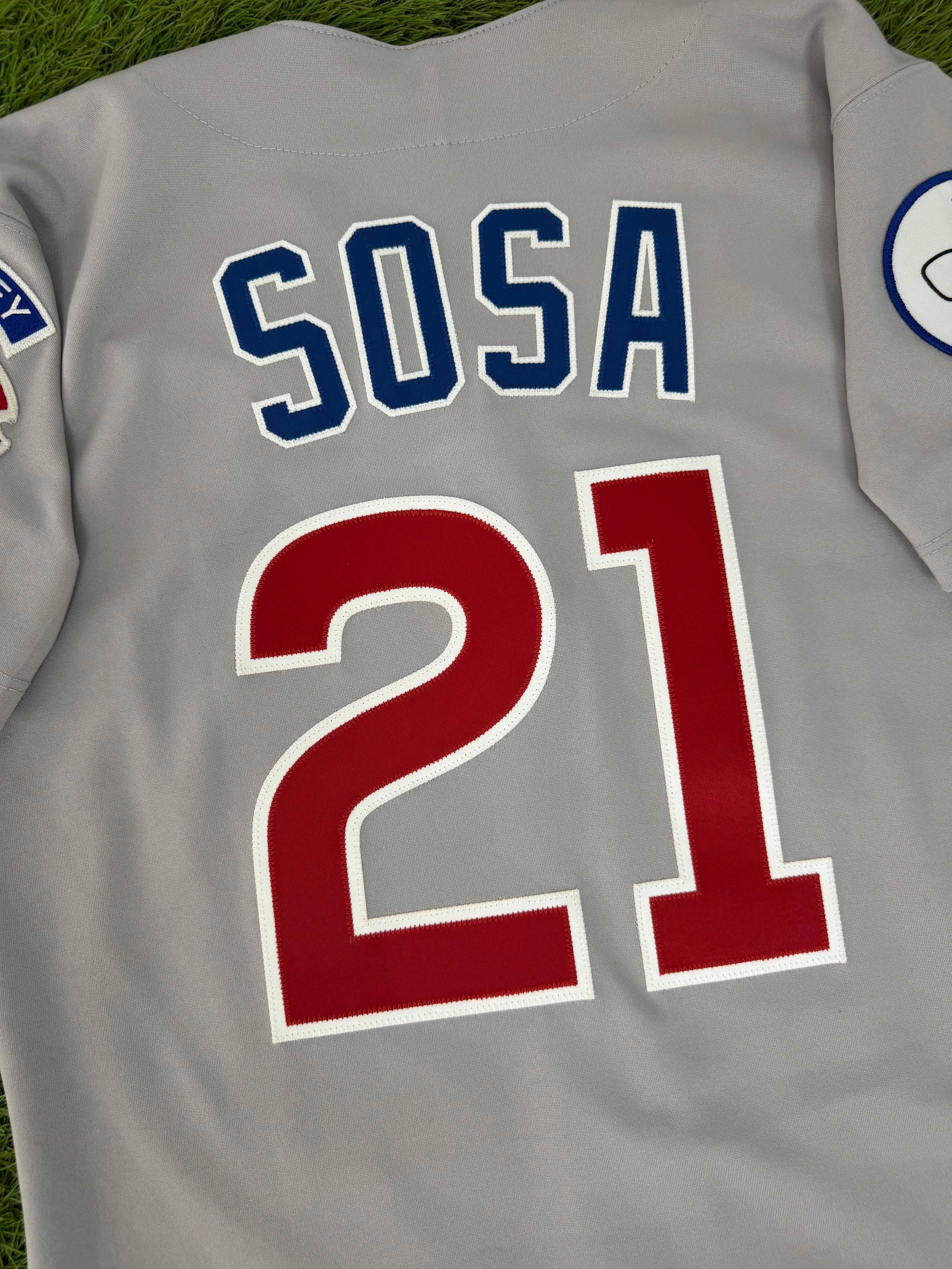 Chicago Cubs Sammy Sosa 1998 MLB Baseball Jersey (40/Medium