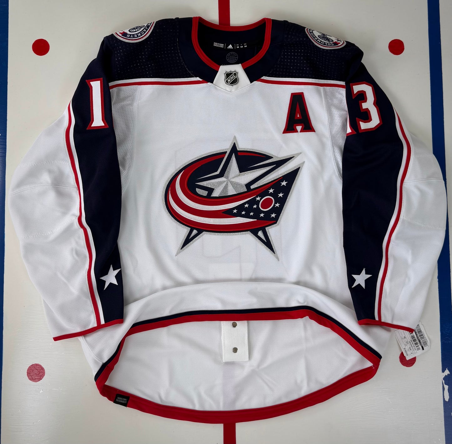Columbus Blue Jackets Johnny Gaudreau 2022-2023 NHL Hockey Jersey (54/XL)