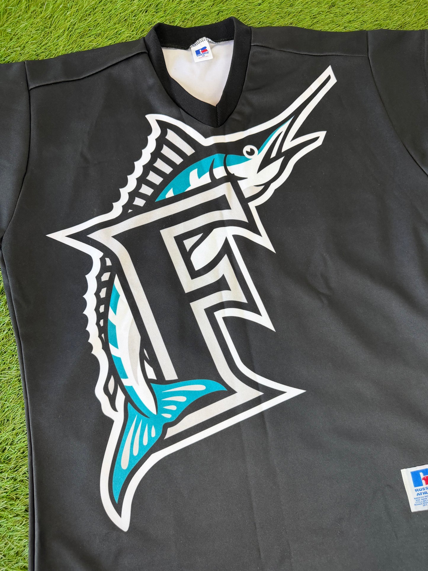 Florida Marlins Brian Meadows Autographed 1999 TATC MLB Baseball Jersey (48/XL)