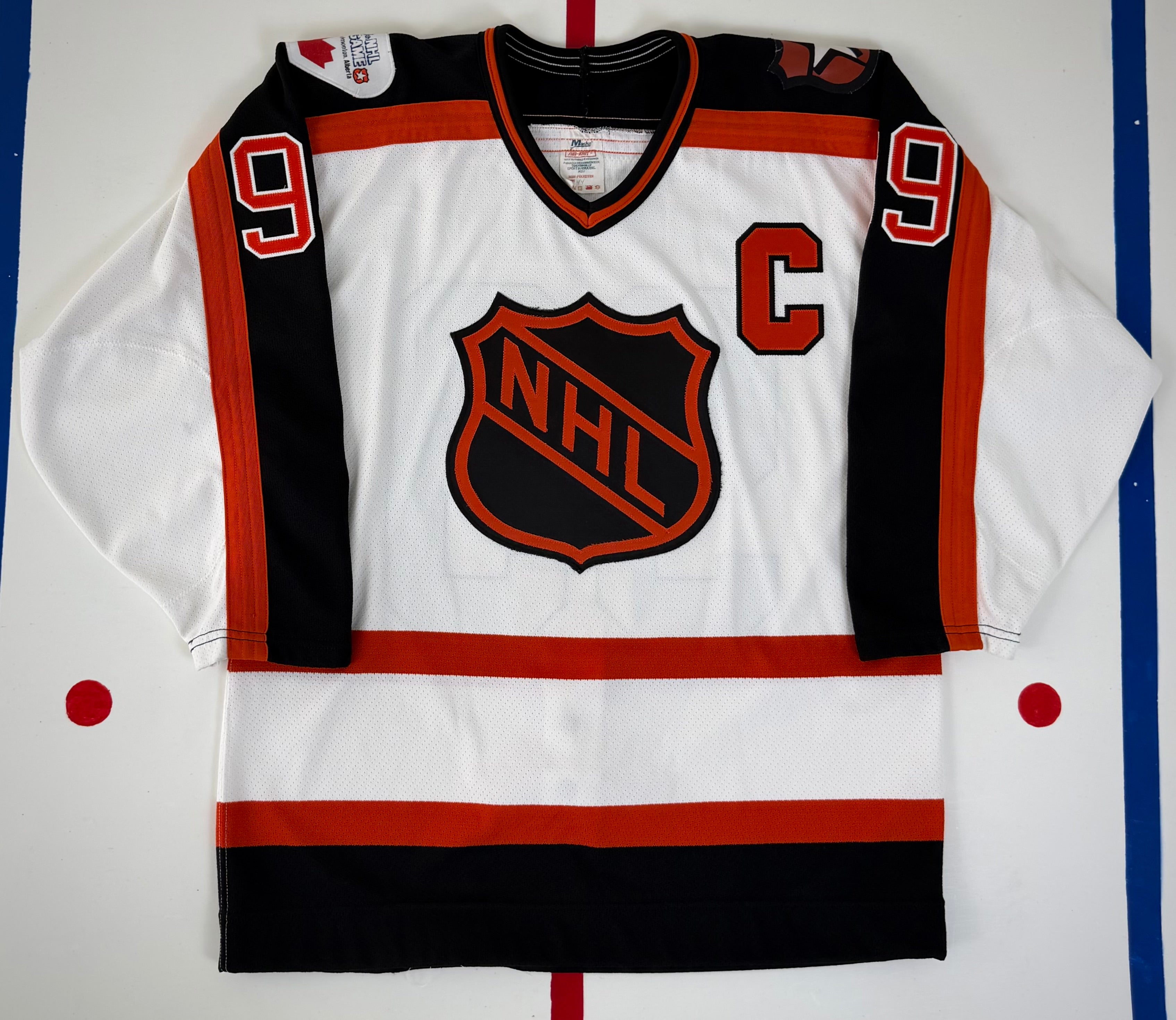Wayne Gretzky 1989 Campbell Conference NHL All Star Game Hockey