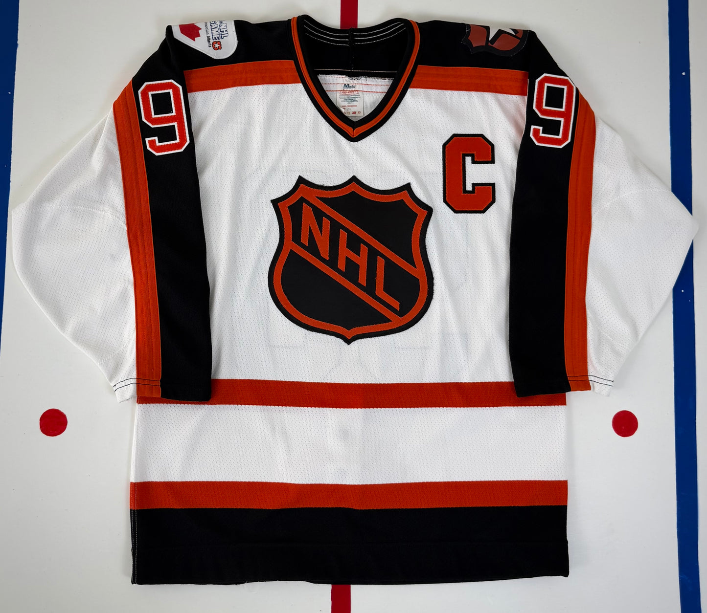 Wayne Gretzky 1989 Campbell Conference NHL All Star Game Hockey Jersey (44/Medium)