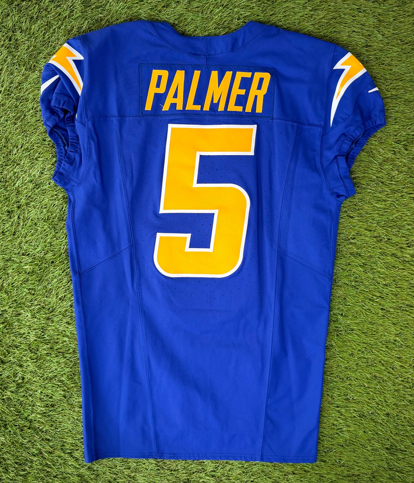 Los Angeles Chargers Josh Palmer 2023 Game Issued Alternate NFL Football Jersey (42/Medium)