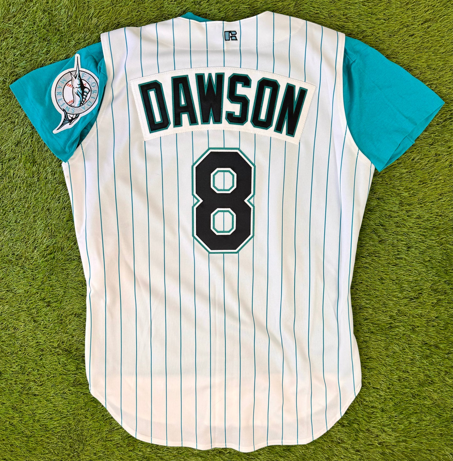 Florida Marlins 1995-1996 Andre Dawson MLB Baseball Vest Jersey and Undershirt (44/Large)