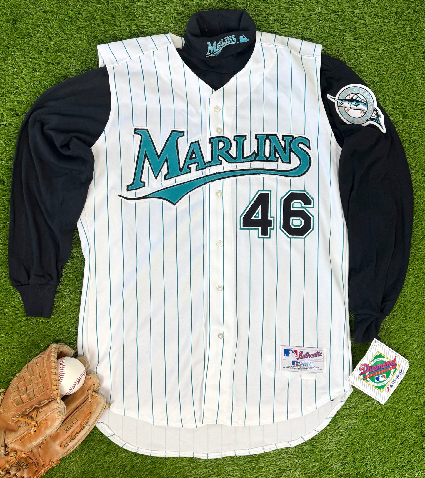 Florida Marlins Ryan Dempster 2000-2002 MLB Baseball Jersey (46/Large)