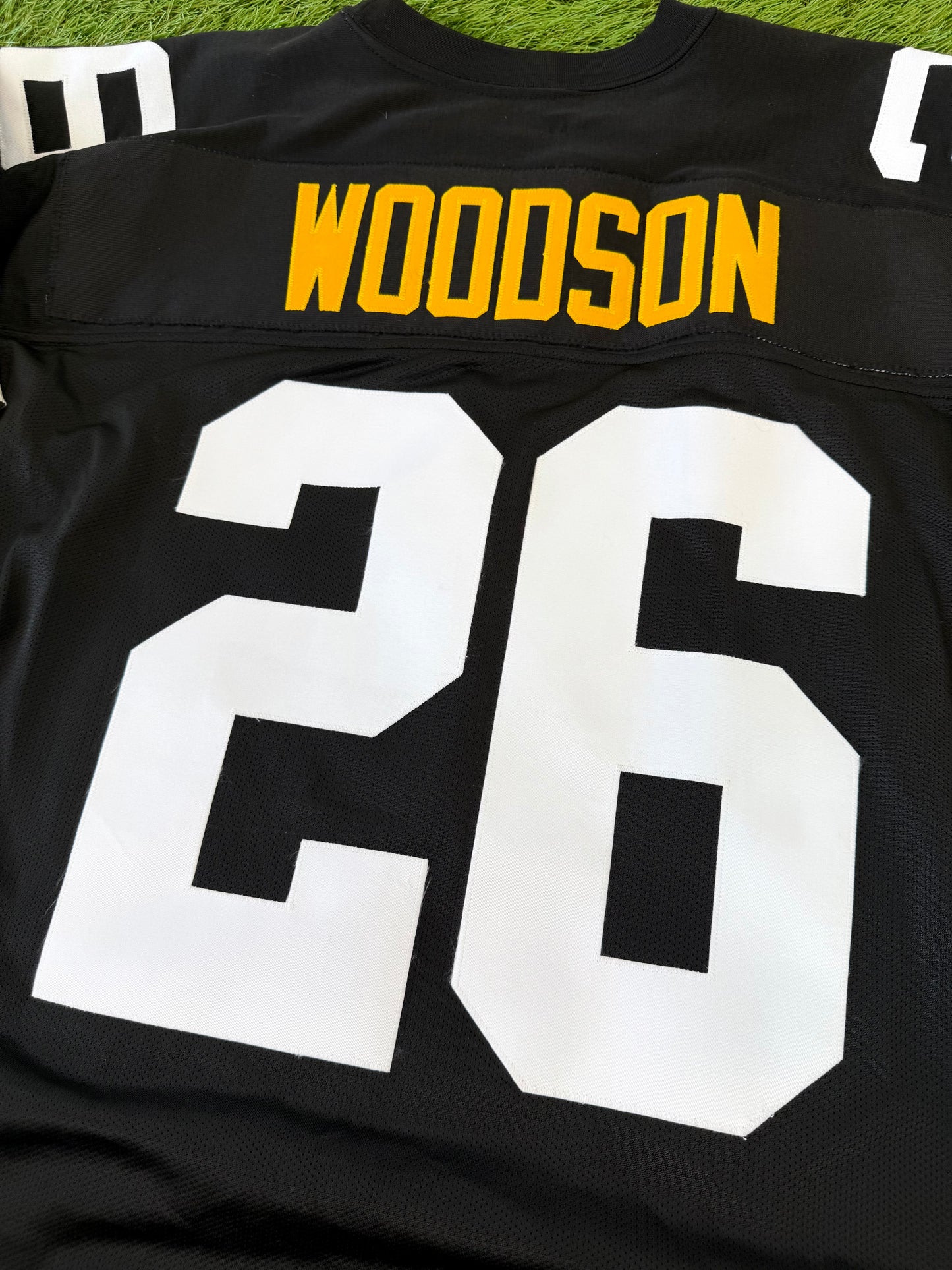 Pittsburgh Steelers Rod Woodson 1990 NFL Football Jersey (46/Large)