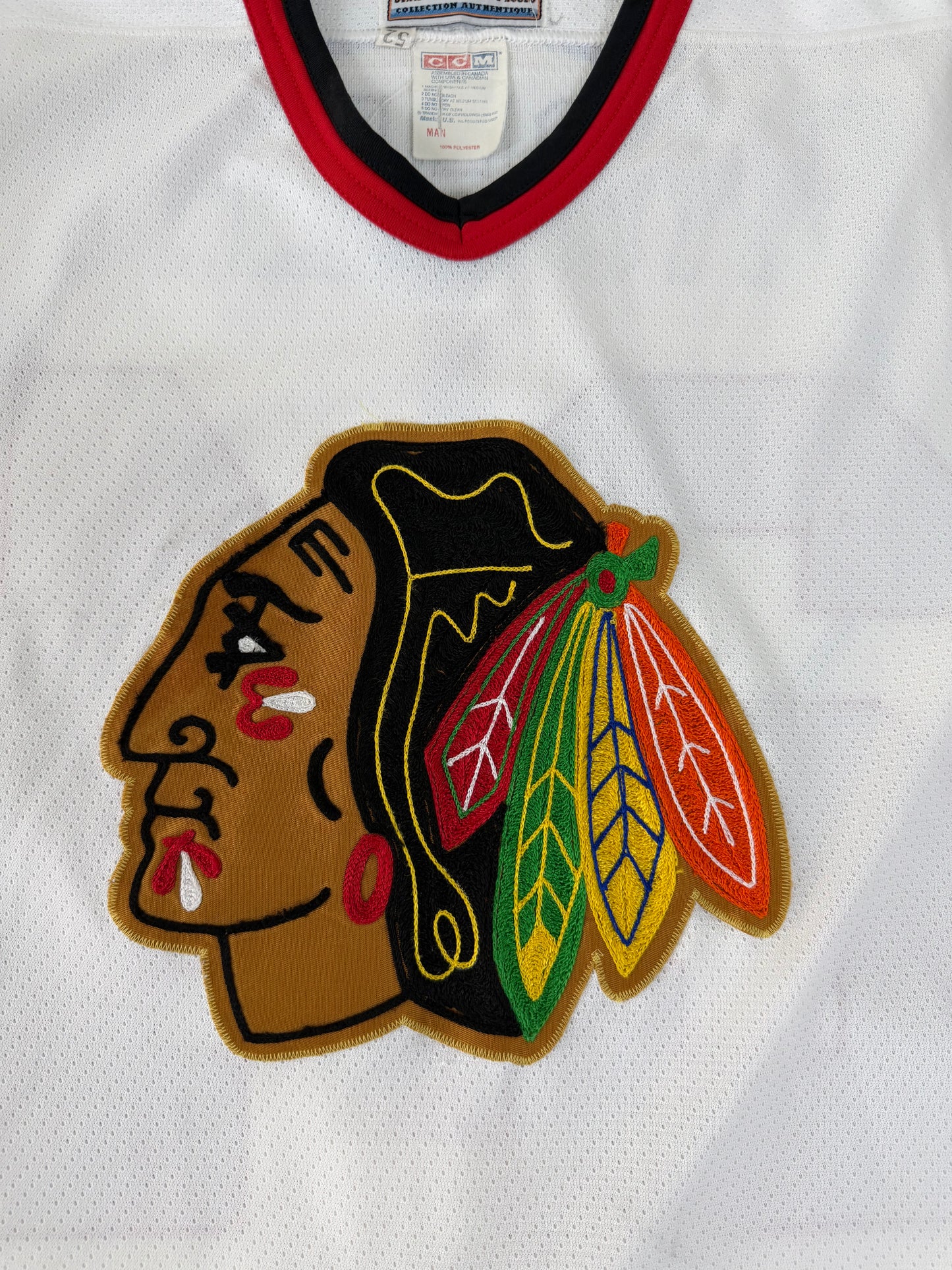 Chicago Blackhawks Bob Probert 1995-1996 NHL Hockey Jersey (52/XL)