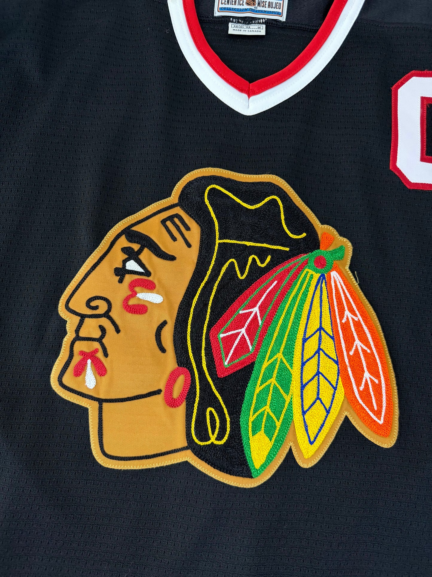 Chicago Blackhawks Chris Chelios 1996-1999 Alternate NHL Hockey Jersey (48/Medium)