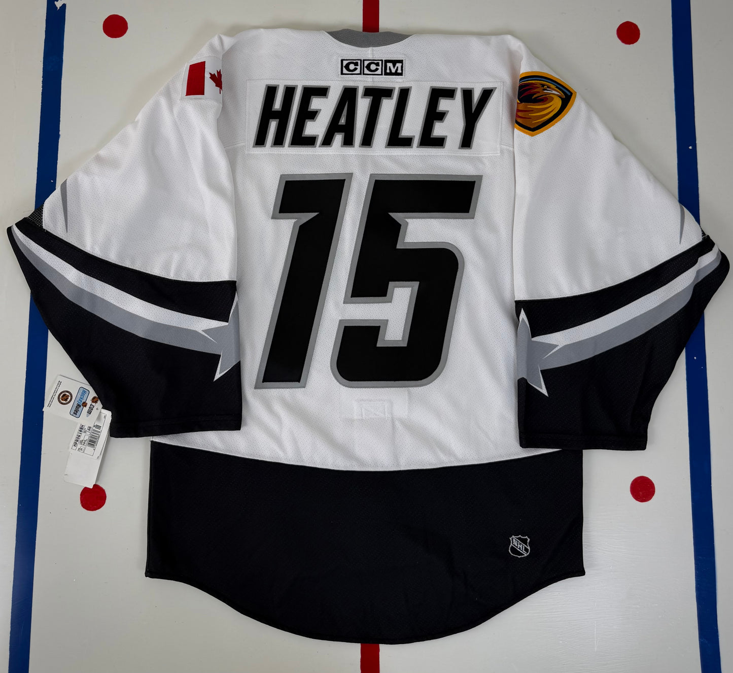 Dany Heatley Eastern Conference Atlanta Thrashers 2003 NHL All-Star Game Jersey (46/Medium)