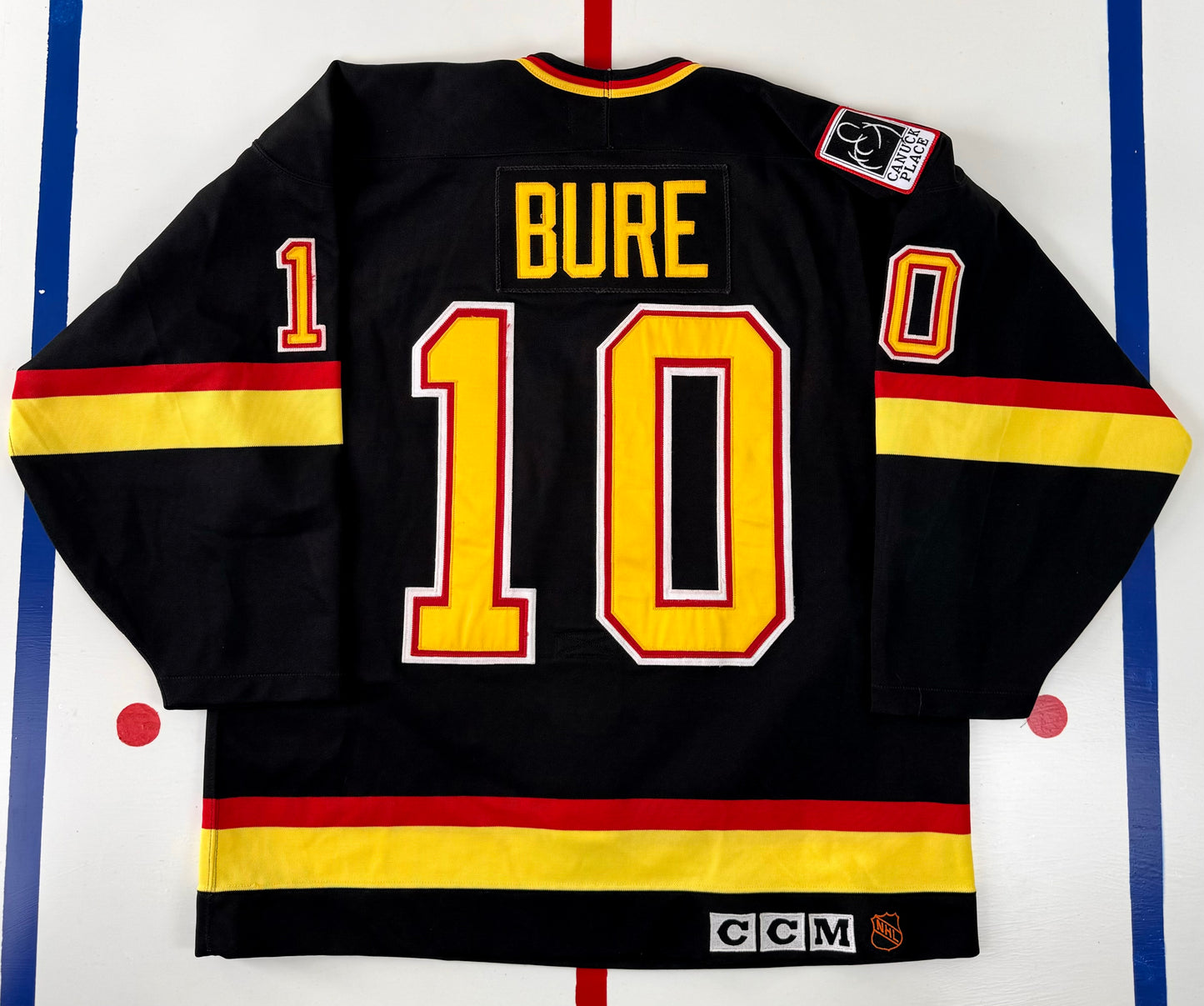 Vancouver Canucks 1992-1993 Pavel Bure NHL Hockey Jersey (48/Large)