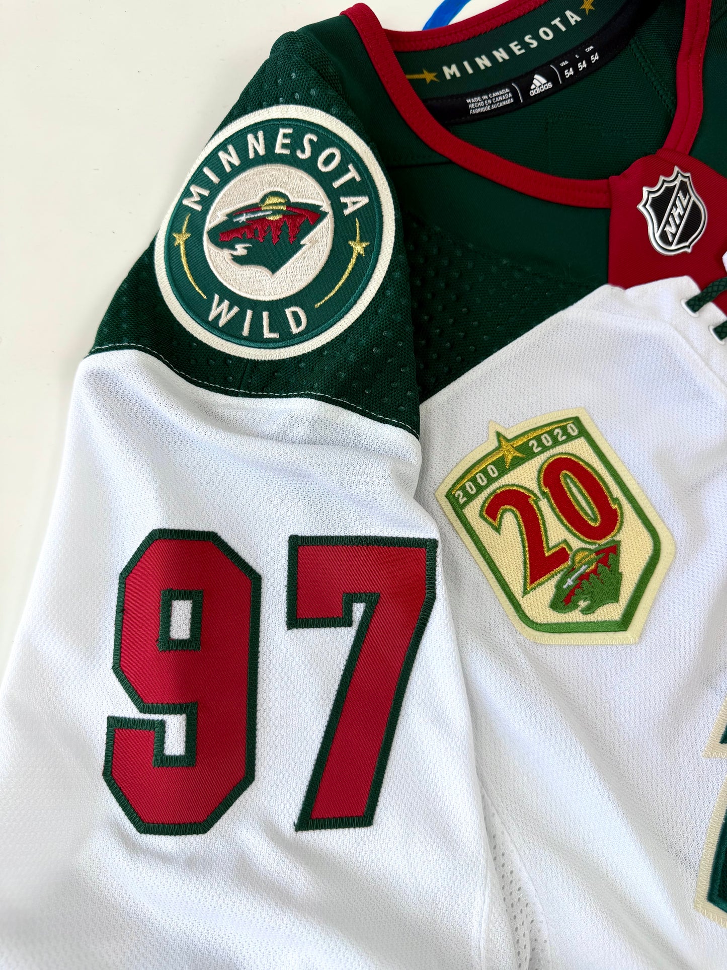 Minnesota Wild Kirill Kaprizov 2020-2021 NHL Hockey Jersey (54/XL)