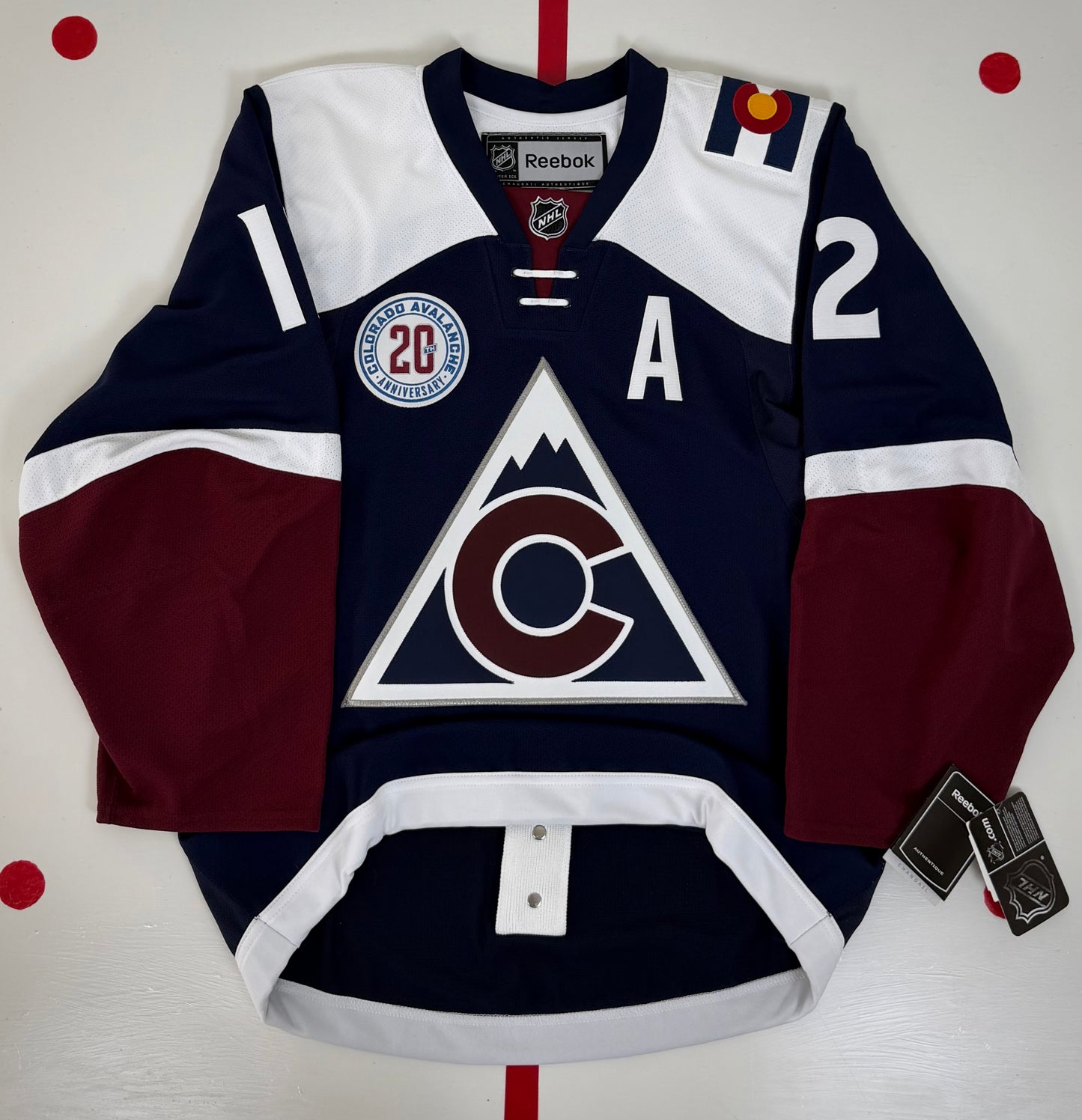 Colorado Avalanche Jarome Iginla 2015-2016 Alternate NHL Hockey Jersey (46/Small)