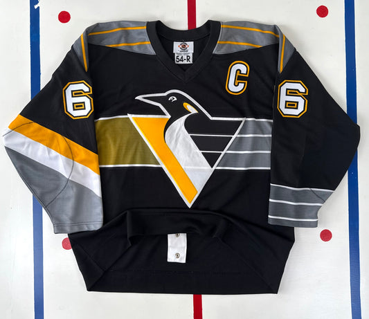 Pittsburgh Penguins Mario Lemieux 1996-1997 NHL Hockey Jersey (54/XL)