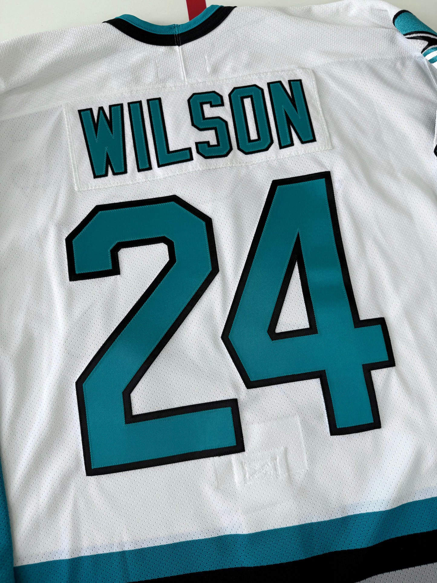San Jose Sharks Doug Wilson 1991-1992 NHL Hockey Jersey (52/XL)