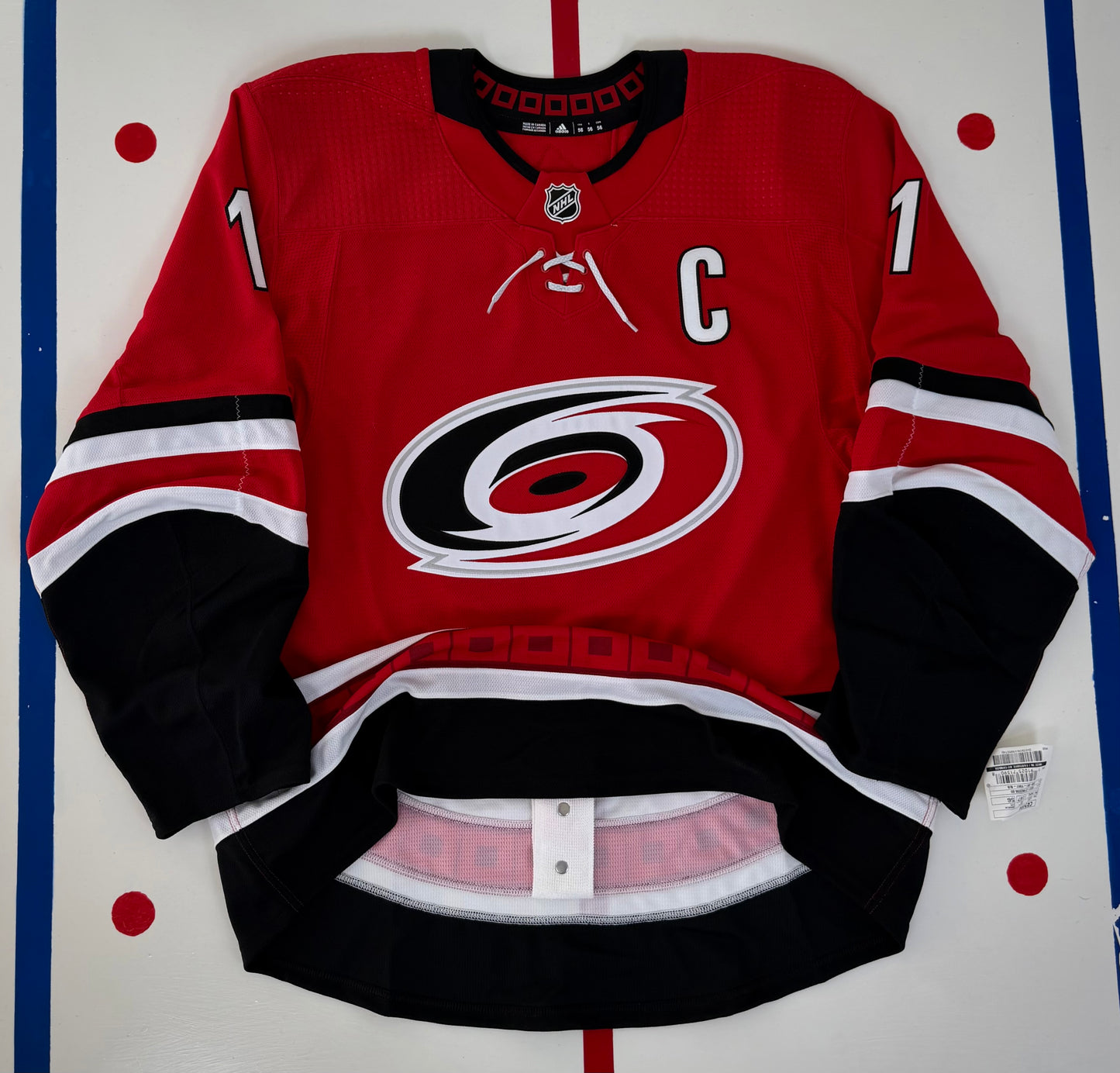Carolina Hurricanes Jordan Staal 2018-2021 NHL Hockey Jersey (56/XXL)