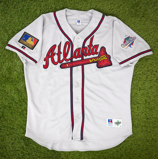 Atlanta Braves Greg Maddux 1994 World Series MLB Baseball Jersey (52/XXL)