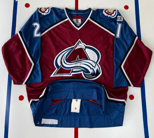 Colorado Avalanche Peter Forsberg 1998-1999 Team Issued Authentic NHL Hockey Jersey (56/XXL)