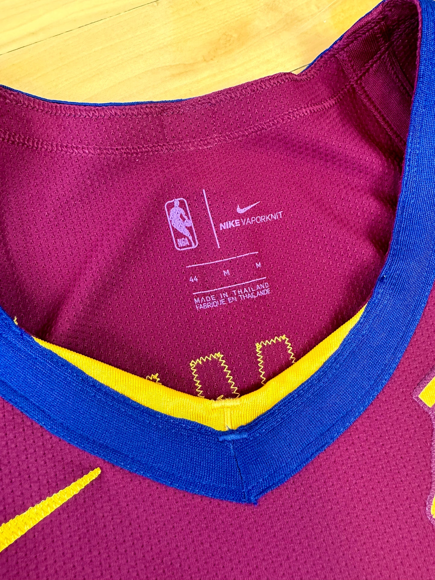 Cleveland Cavaliers 2017-2018 Lebron James Team Issued NBA Basketball Jersey (44/Large)