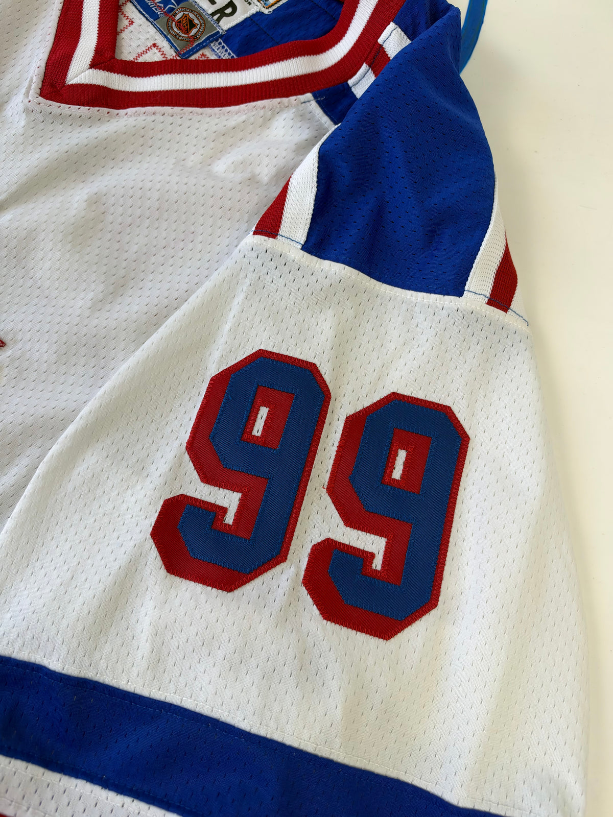 New York Rangers Wayne Gretzky 1996-1997 NHL Hockey Jersey (46/Medium)