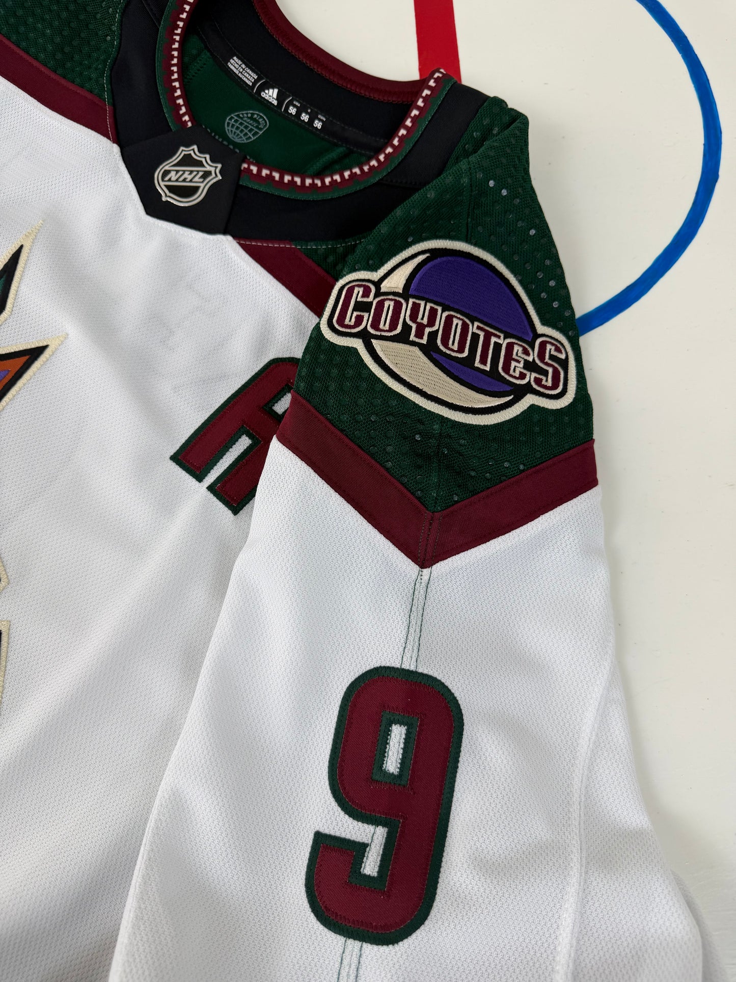 Arizona Coyotes Clayton Keller 2023-2024 NHL Hockey Jersey (56/XXL)