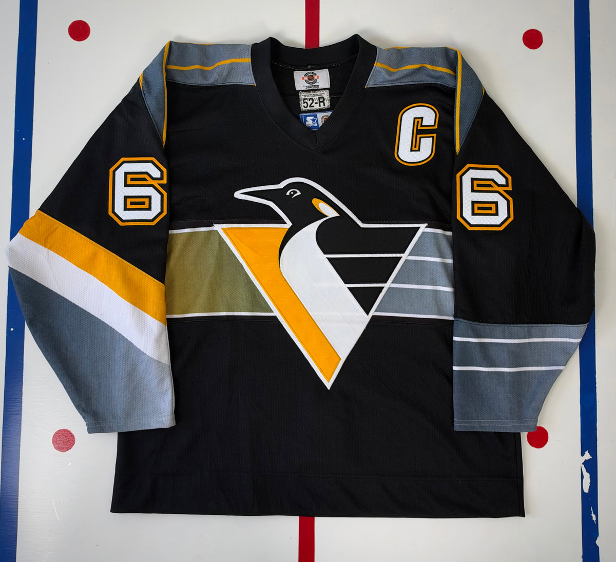 Pittsburgh Penguins Mario Lemieux 1996-1997 Alternate NHL Hockey Jersey (52/XL)