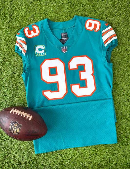 Miami Dolphins Ndamukong Suh 2017 Throwback NFL Football Jersey (44/Large)