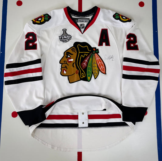 Chicago Blackhawks Duncan Keith 2010 Stanley Cup Finals NHL Hockey Jersey (56/XXL)