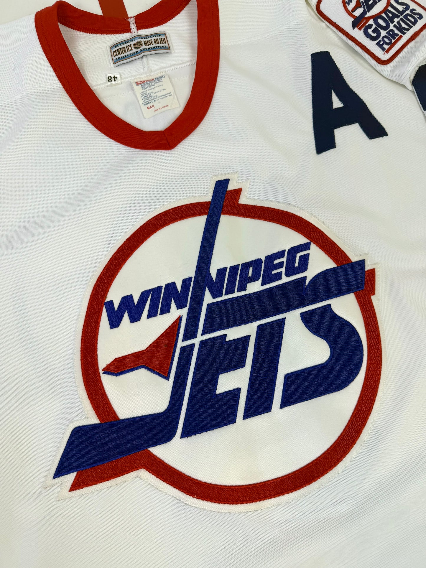 Winnipeg Jets 1993-1994 Teemu Selanne NHL Hockey Jersey (48/Large)