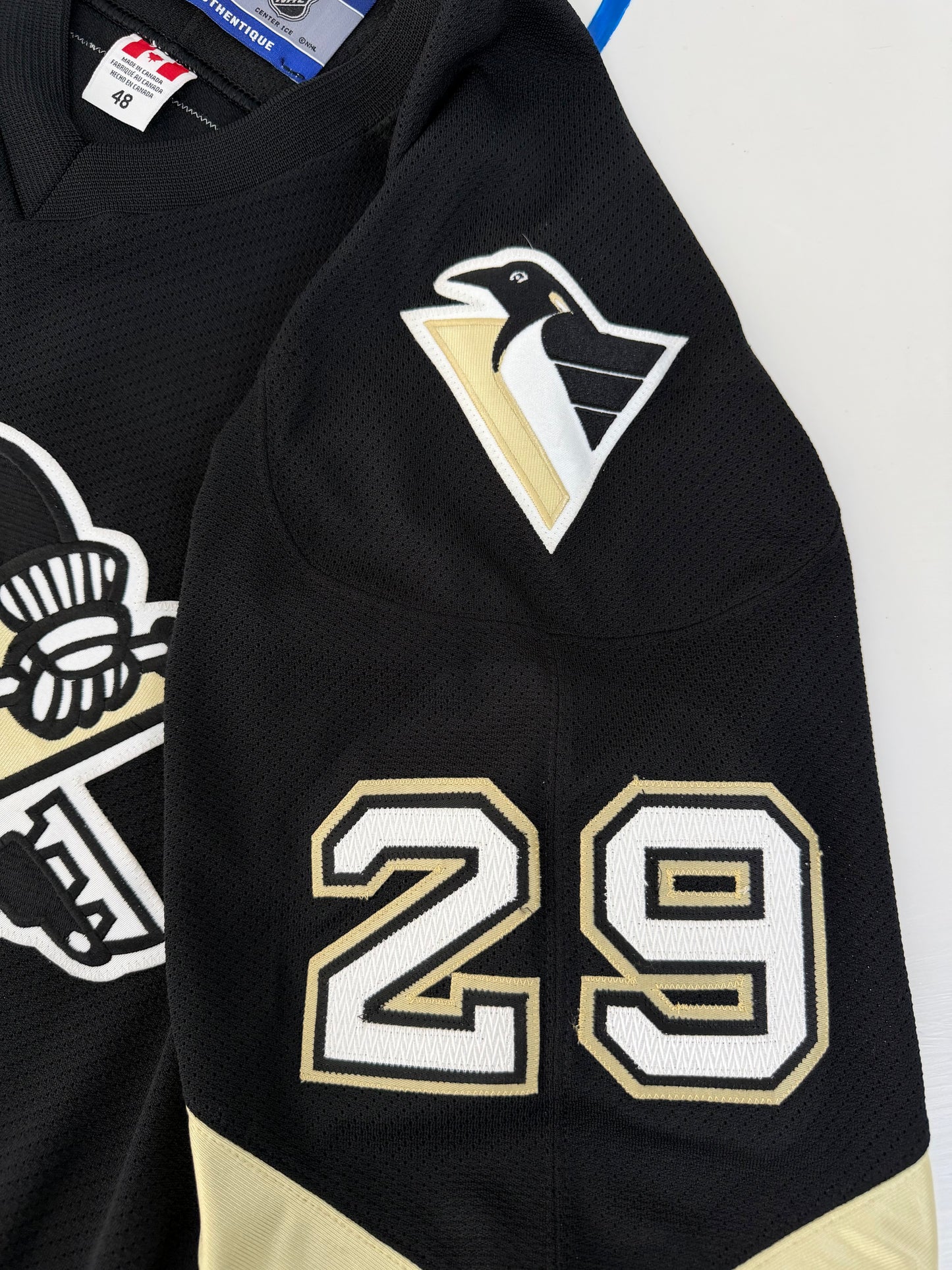 Pittsburgh Penguins Marc-Andre Fleury 2005-2007 NHL Hockey Jersey (48/Large)