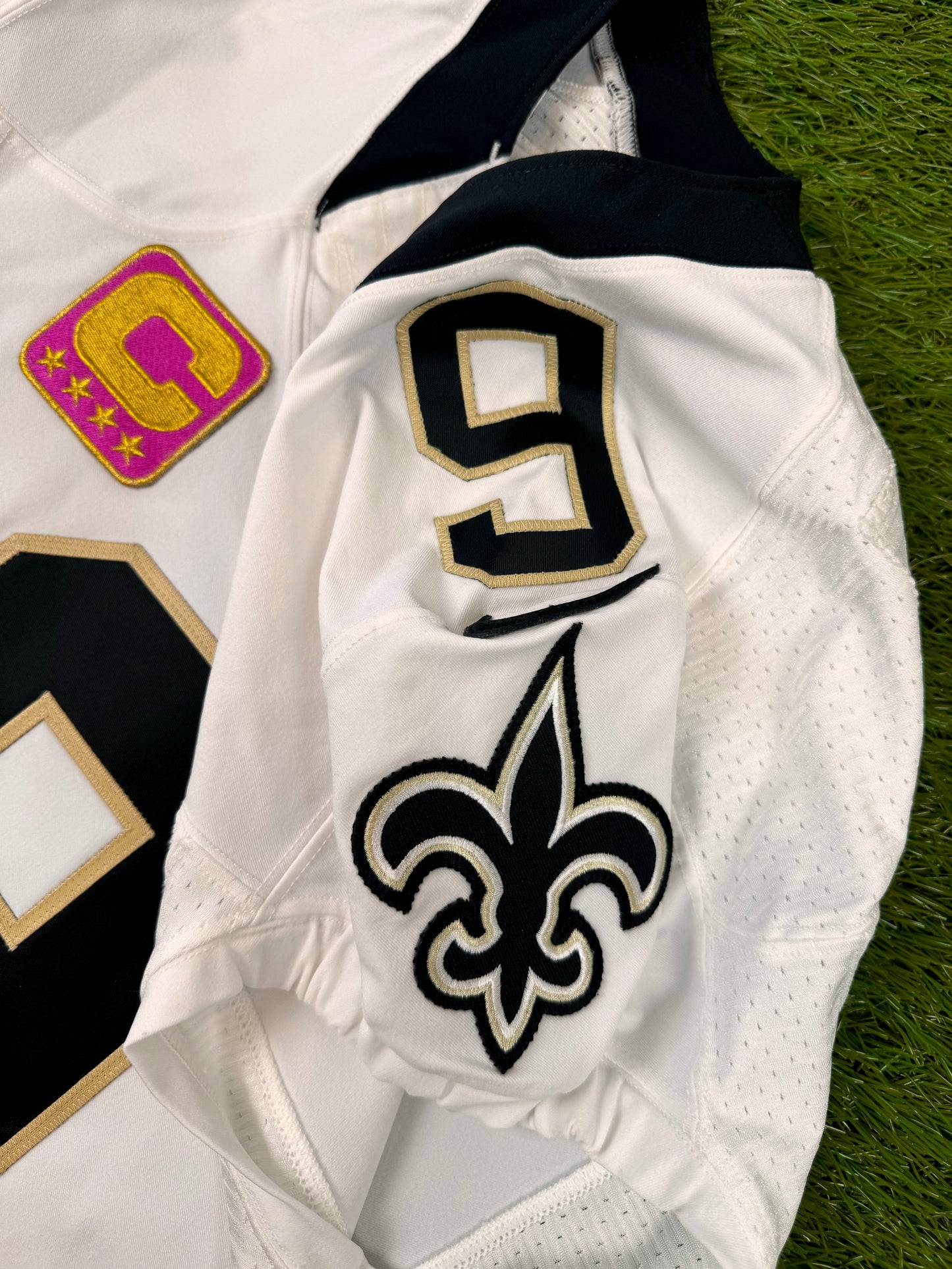 New Orleans Saints Drew Brees 2014 Breast Cancer Awareness NFL Football Jersey (42/Medium)