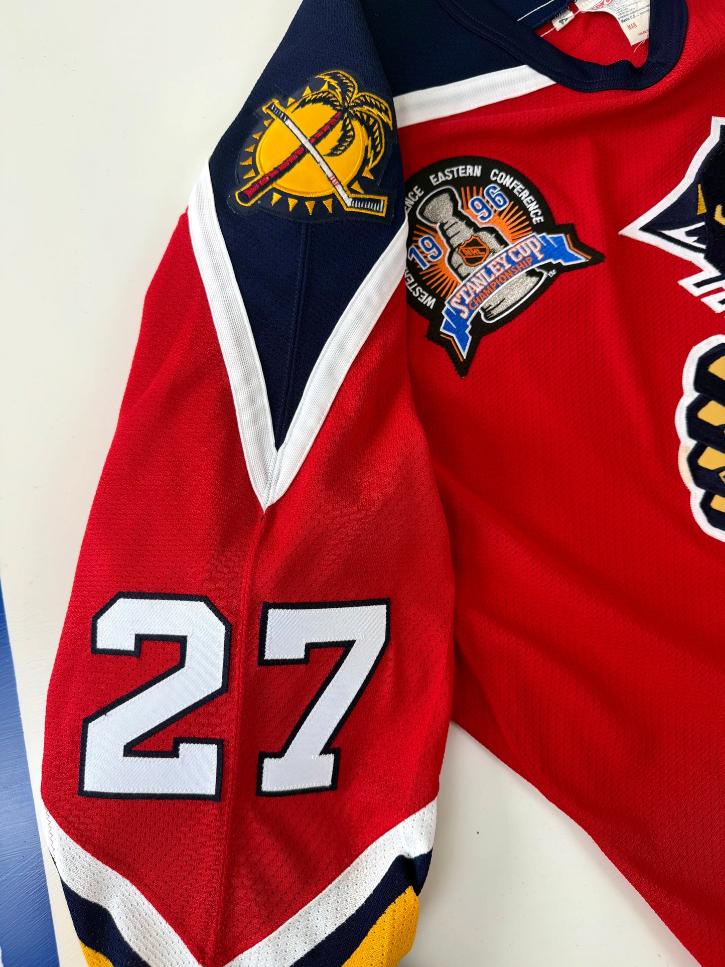 Florida Panthers Scott Mellanby 1996 Stanley Cup Finals NHL Hockey Jersey (54/XXL)
