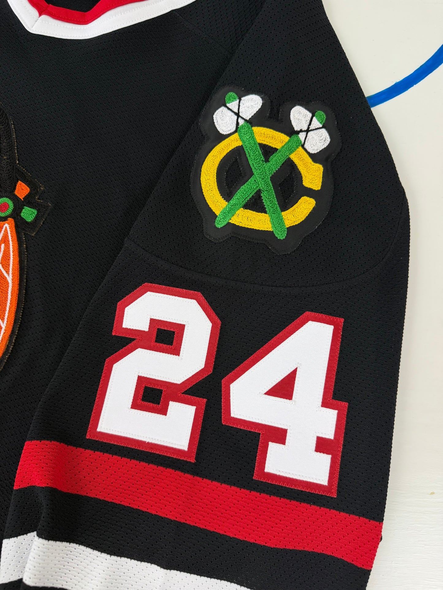 Chicago Blackhawks Bob Probert 2000-2001 Alternate NHL Hockey Jersey (52/XL)