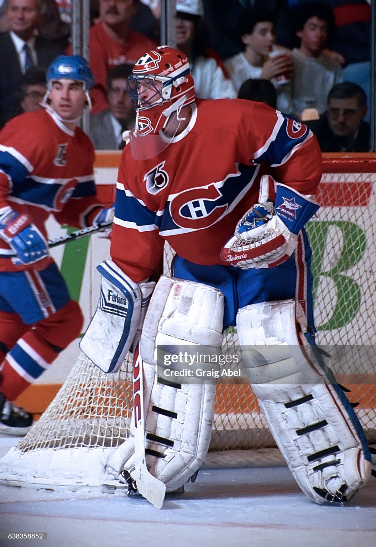Montreal Canadiens Patrick Roy 1991-1992 TBTC NHL Hockey Jersey (44/Medium)
