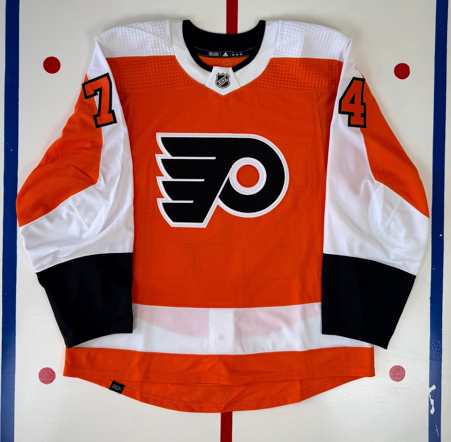 Philadelphia Flyers Owen Tippett 2022-2023 NHL Hockey Jersey (52/Large)