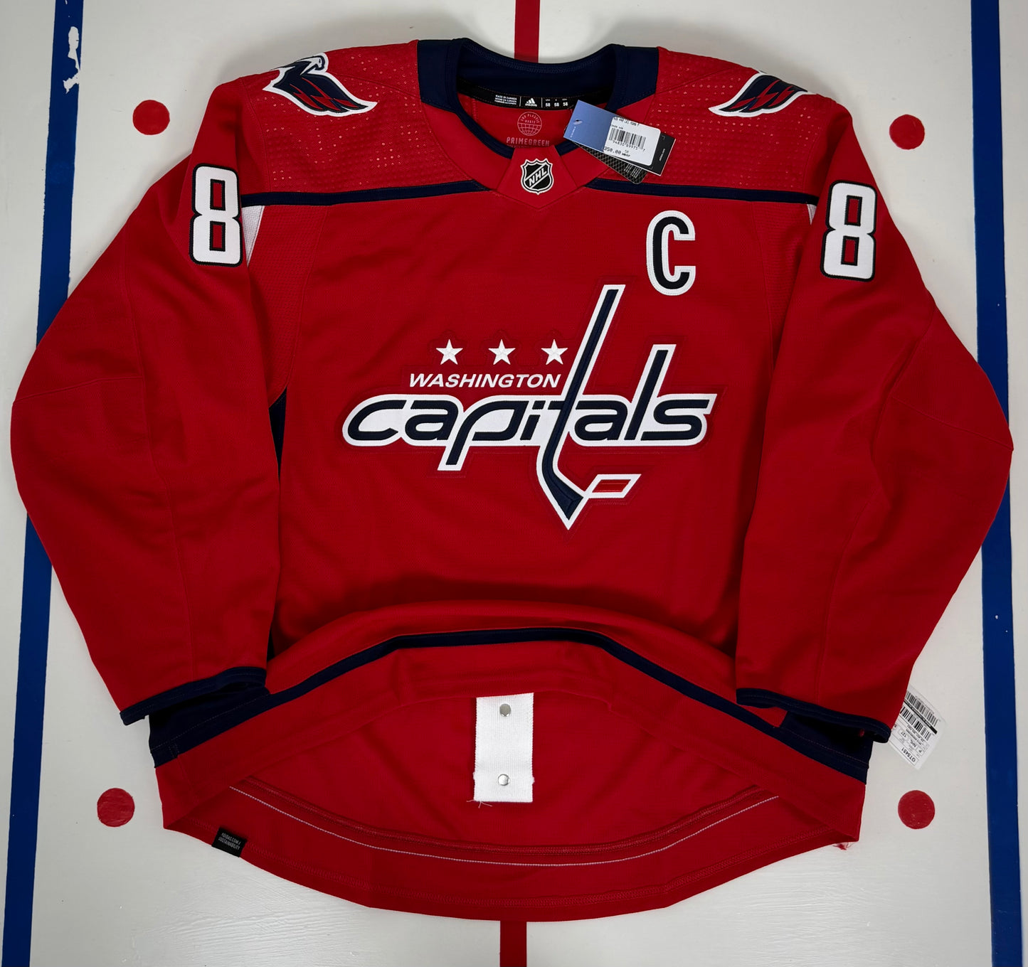 Washington Capitals Alexander Ovechkin 2021-2022 NHL Hockey Jersey (58/XXXL)