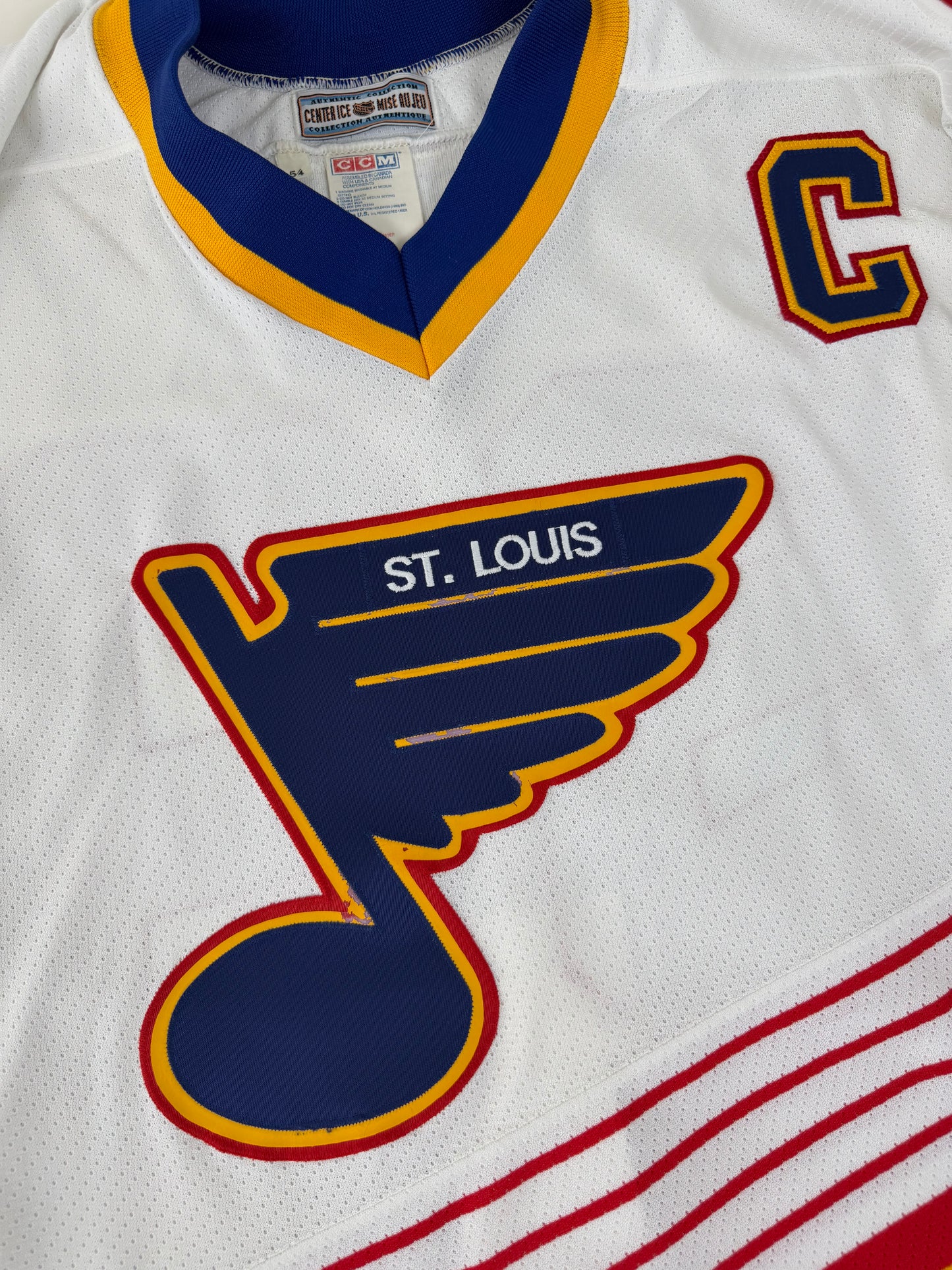 St. Louis Blues Wayne Gretzky 1996 NHL Hockey Jersey (54/XXL)