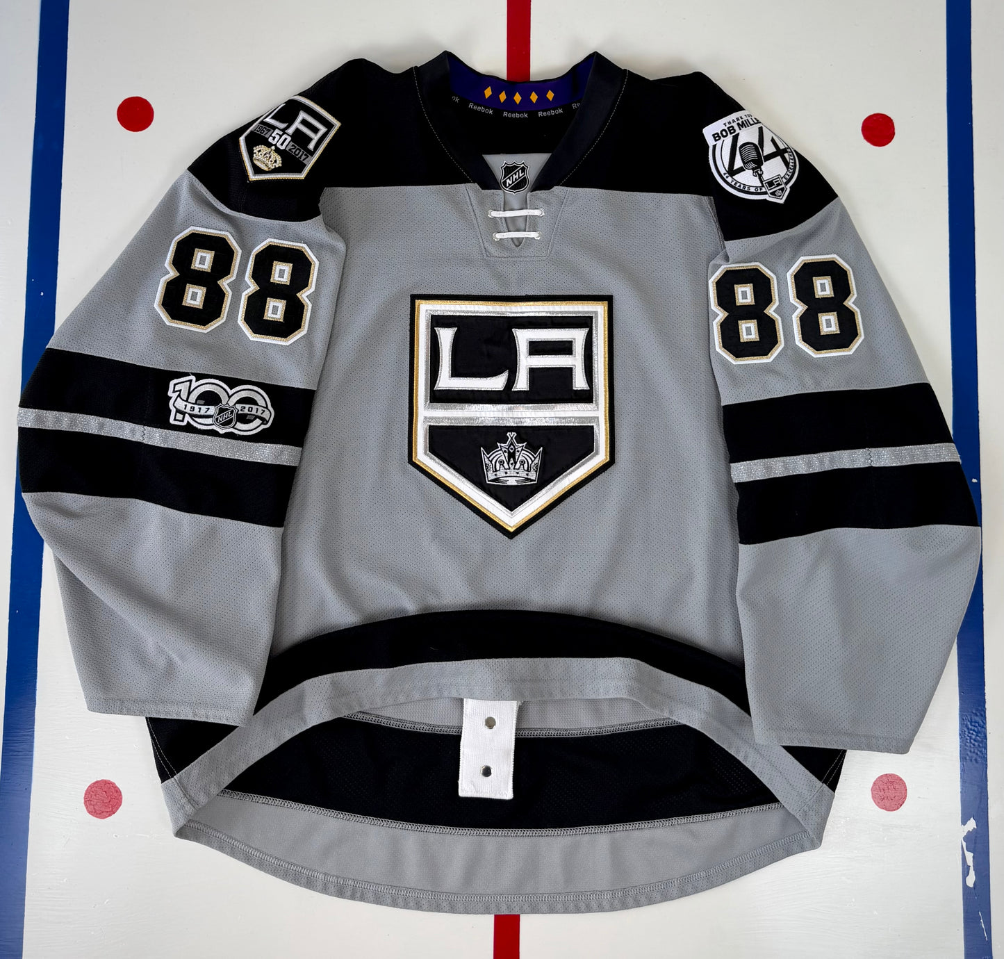 Los Angeles Kings Jarome Iginla 2017 NHL Hockey Jersey (58/XXL)