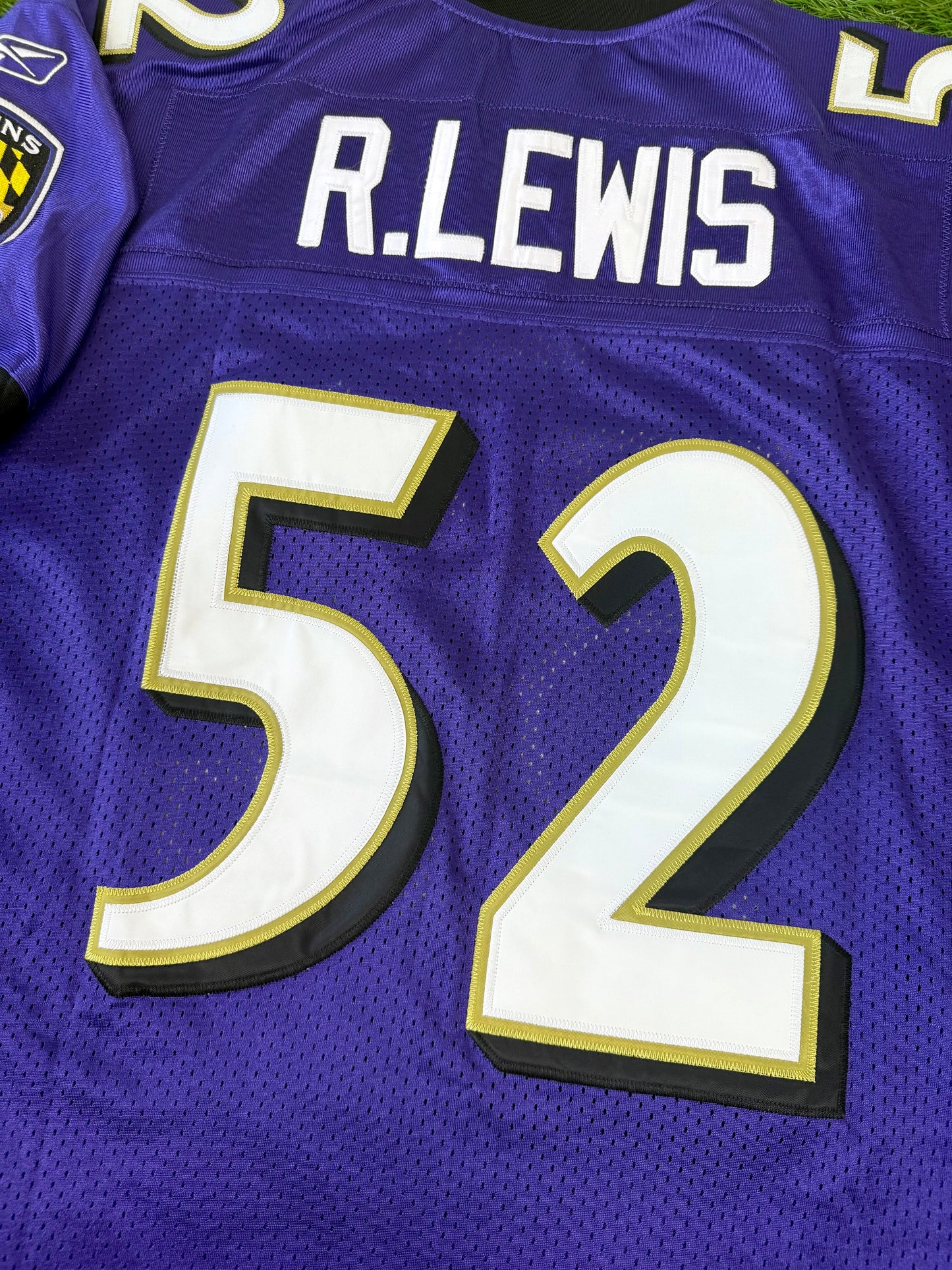 Baltimore Ravens 2007 Ray Lewis NFL Football Jersey (48/Large)