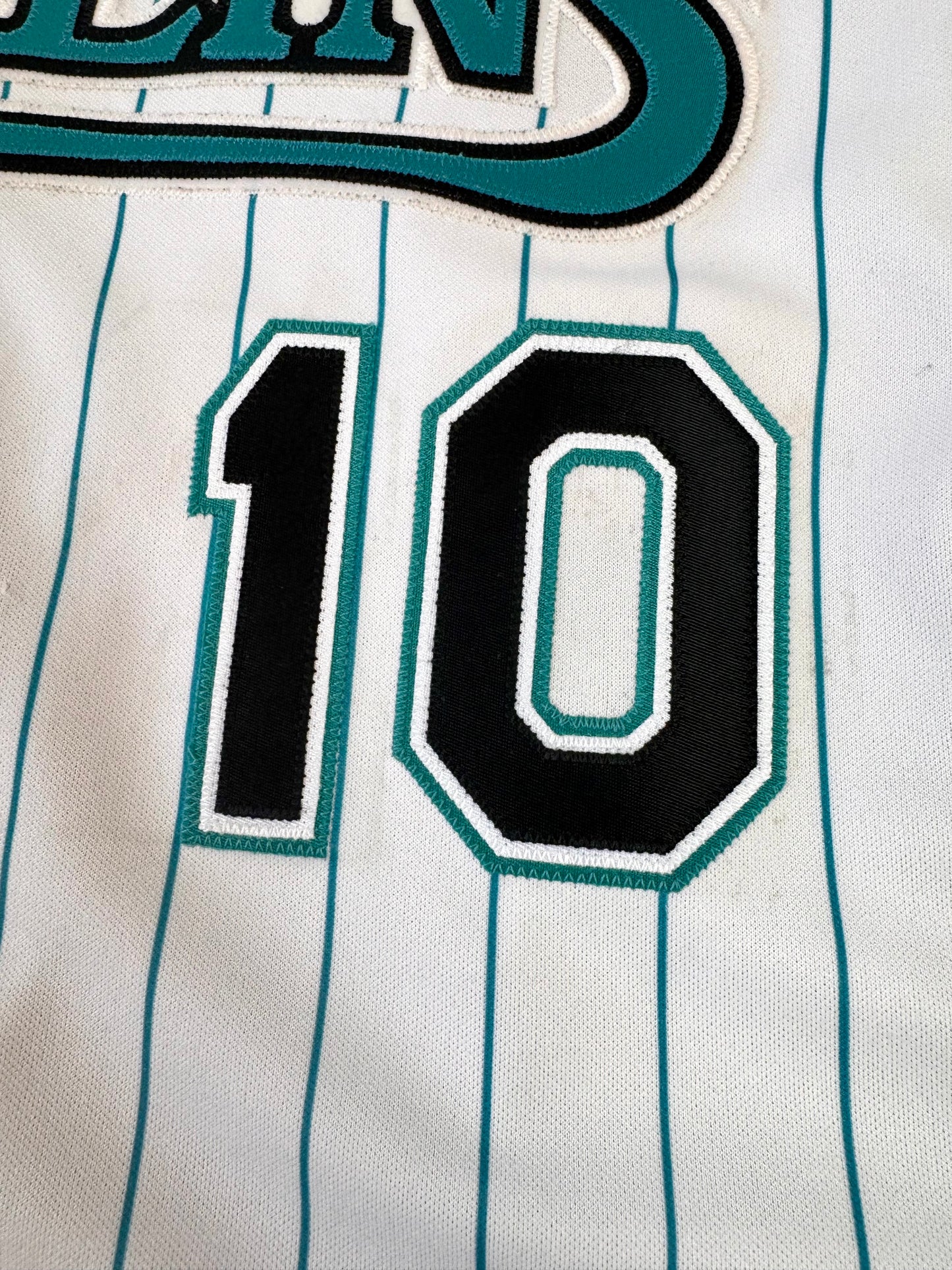 Florida Marlins 1995-1998 Gary Sheffield Home Vest Alternate MLB Baseball Jersey (46/Large)