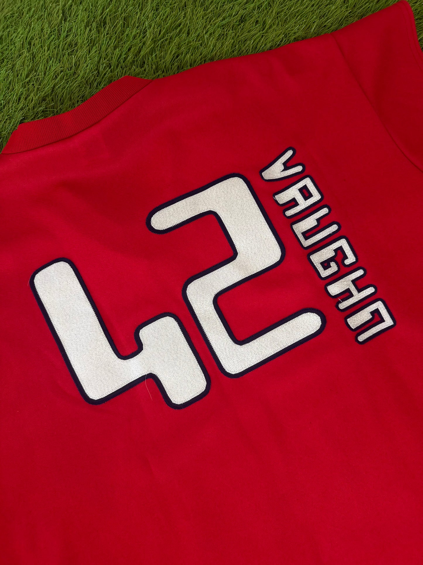 Anaheim Angels Mo Vaughn 1999 TATC MLB Baseball Jersey (52/XXL)