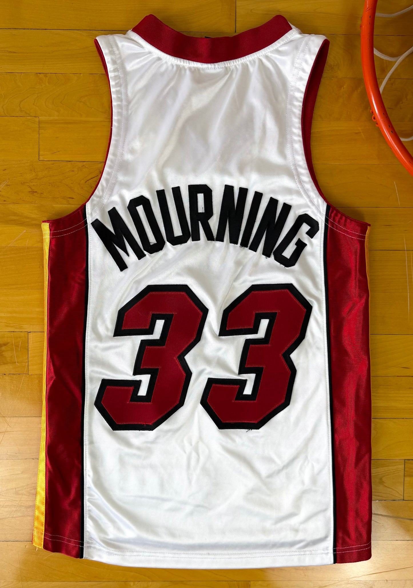 Miami Heat Alonzo Mourning 2000-2001 NBA Basketball Jersey (36/Small)
