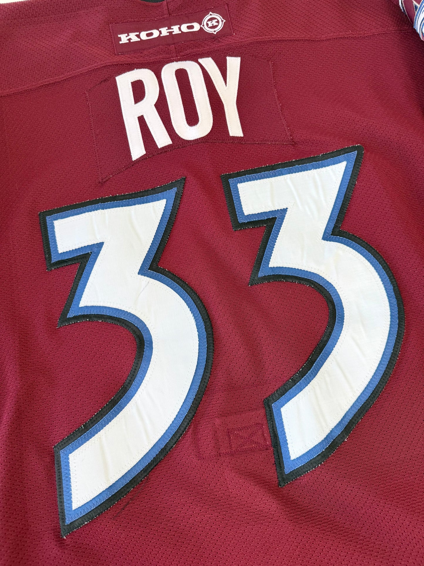 Colorado Avalanche Patrick Roy 2001-2003 Alternate NHL Hockey Jersey (56/XXL)