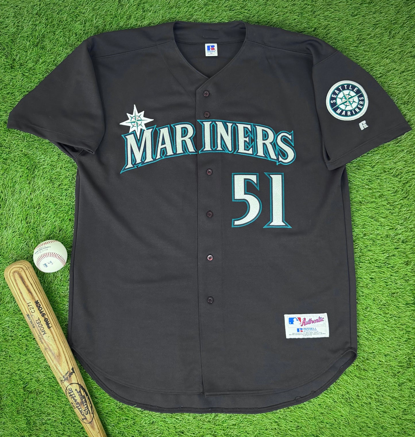 Seattle Mariners Ichiro Suzuki 2004 Alternate MLB Baseball Jersey (52/XXL)