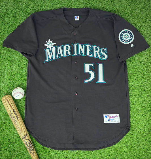 Seattle Mariners Ichiro Suzuki 2004 Alternate MLB Baseball Jersey (52/XXL)