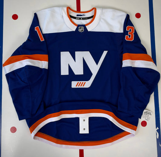 New York Islanders Mathew Barzal 2019-2020 Alternate NHL Hockey Jersey (56/XXL)