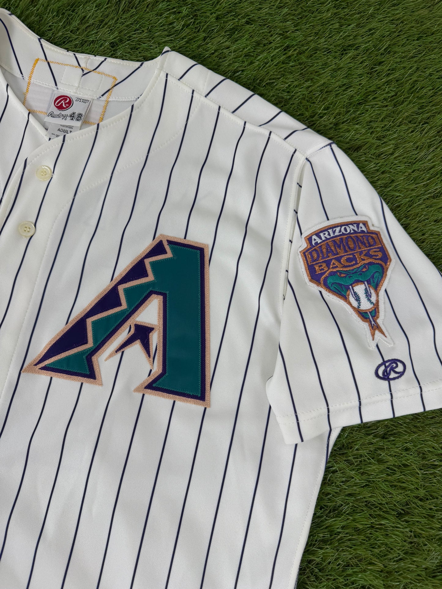 Arizona Diamondbacks Randy Johnson 2001 MLB Baseball Jersey (48/XL)