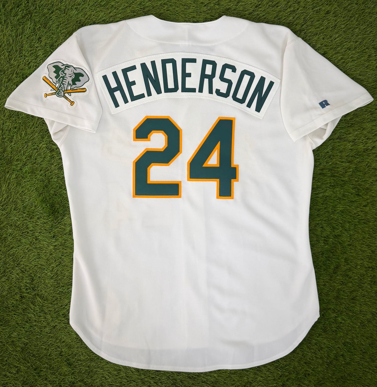 Oakland Athletics Rickey Henderson 1993 MLB Baseball Jersey (48/XL)