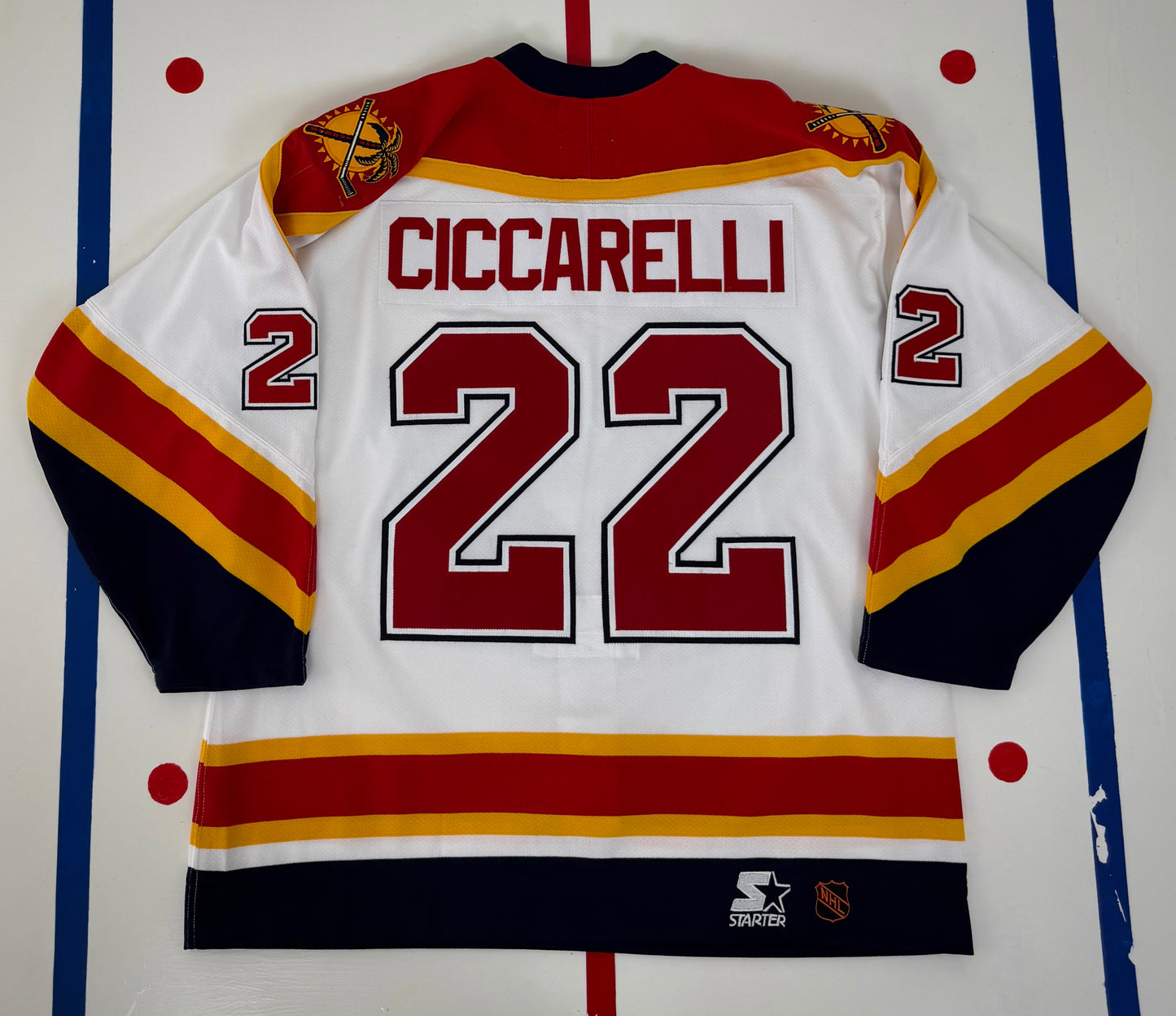 Florida Panthers Dino Ciccarelli 1997-1998 NHL Hockey Jersey (54/XXL)